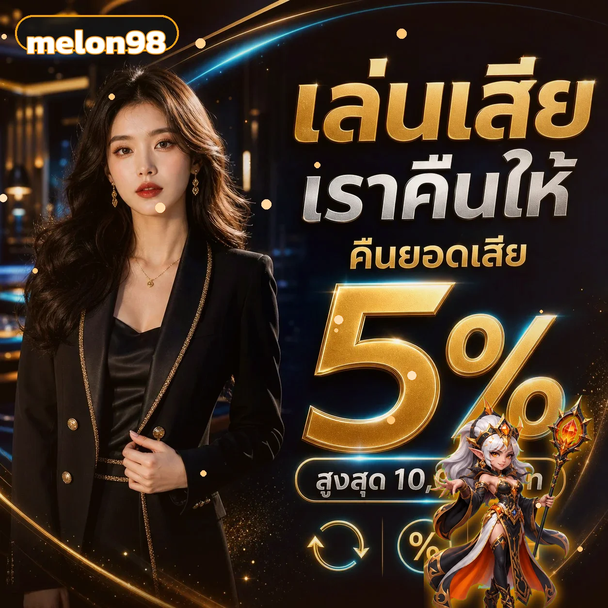 เกมออนไลน์ยอดนิยมบน melon98